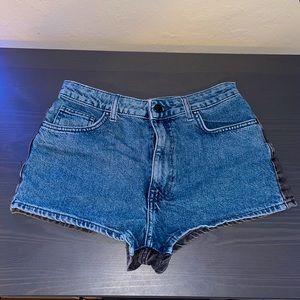 Denim Blue/Black shorts